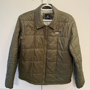 Volcom Quilted Olive Jacket
